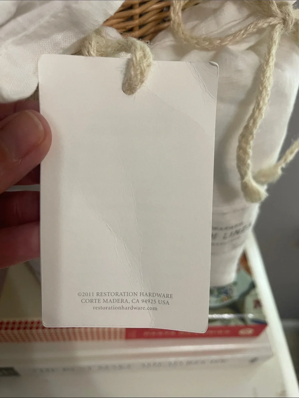 Restoration Hardware Stonewashed Belgian Linen King Pillow Sham-Set of 2 - White